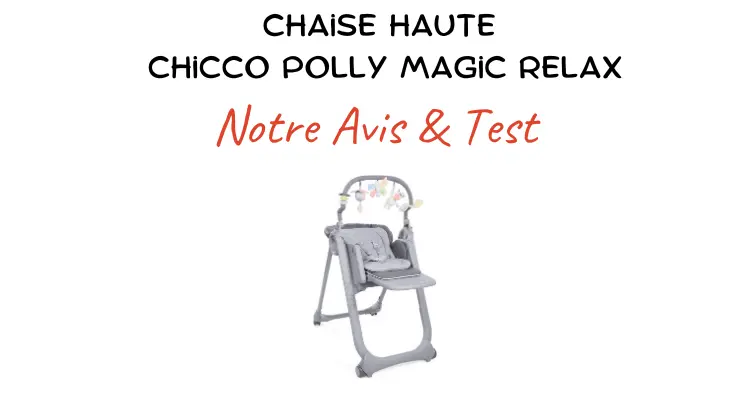 Chaise haute évolutive CHICCO Polly Magic aura Pas Cher 